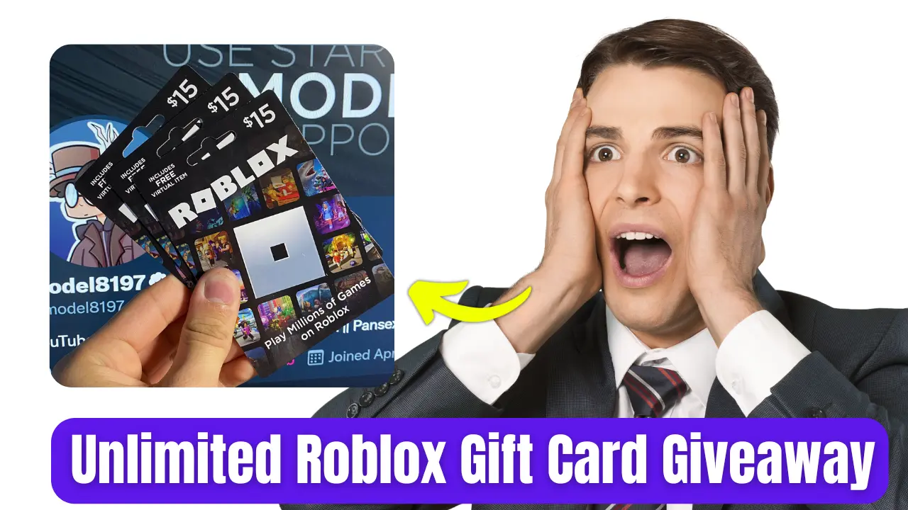 Unlimited Roblox Gift Card Giveaway